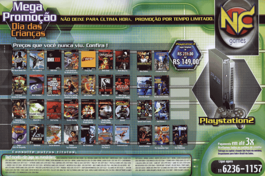 Propaganda NC Games - EGM Brasil 18 - 2003
