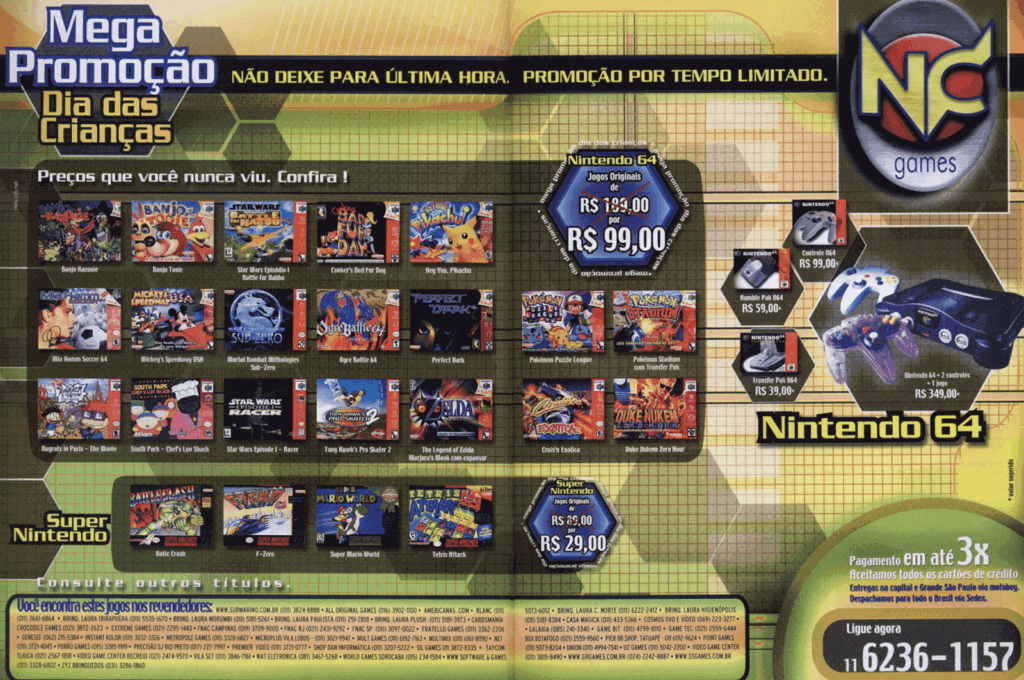 Propaganda NC Games - EGM Brasil 18 - 2003