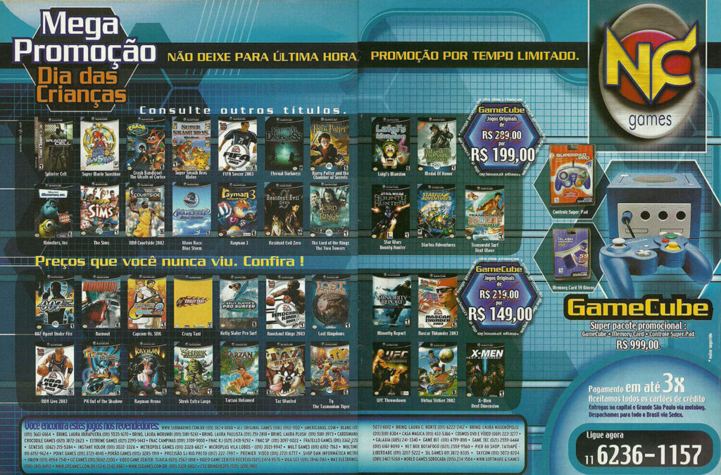 Propaganda NC Games - Nintendo World 61 - 2003