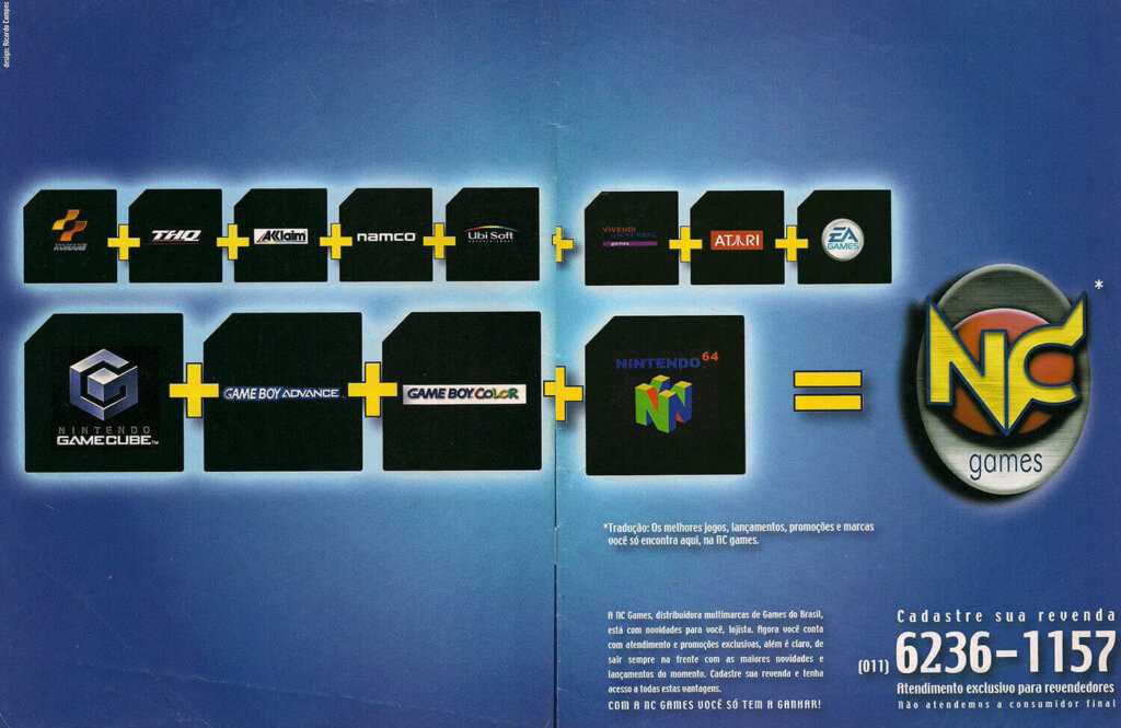 Propaganda NC Games - Nintendo World 63 - 2003