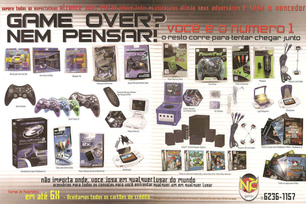 Propaganda NC Games - SuperGamePower 93 - 2002