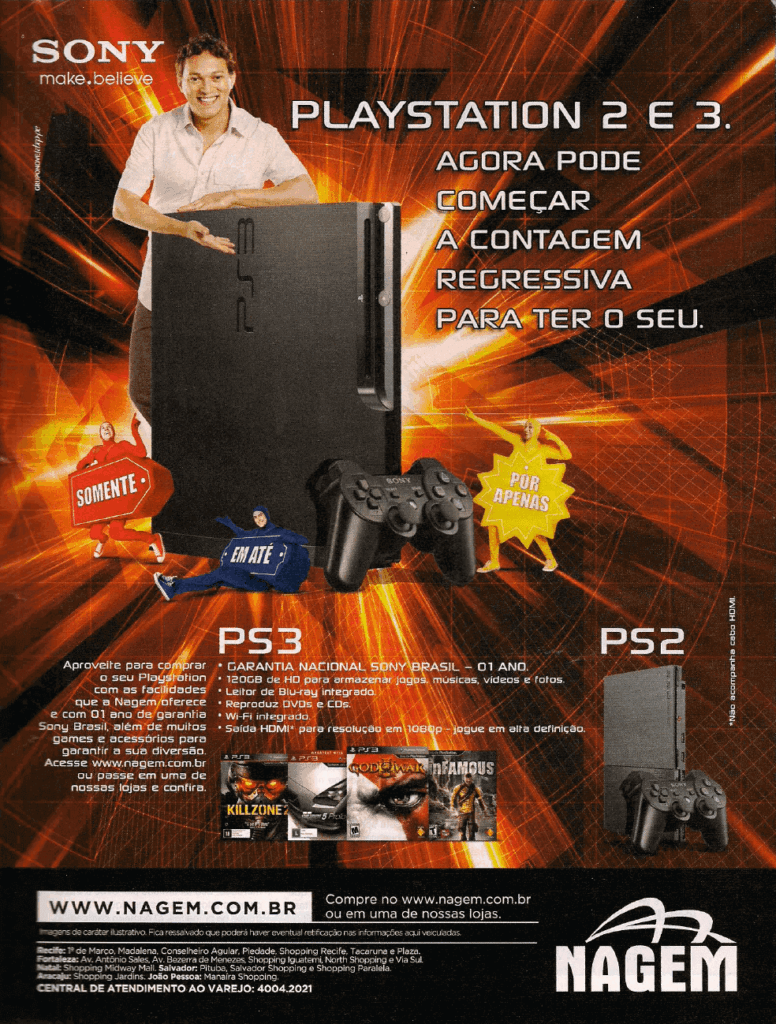 Propaganda Nagem - EGW 105 - 2010