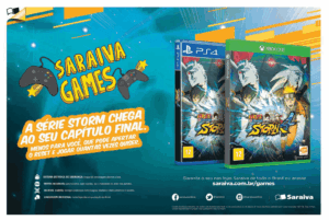 Propaganda Naruto Shippuden Ultimate Ninja Storm 4 (Saraiva) - EGW 170 - 2016