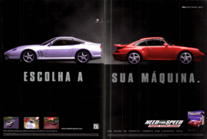 Propaganda Need for Speed Road Challenge - Revista do CD-Rom 48 - 1999