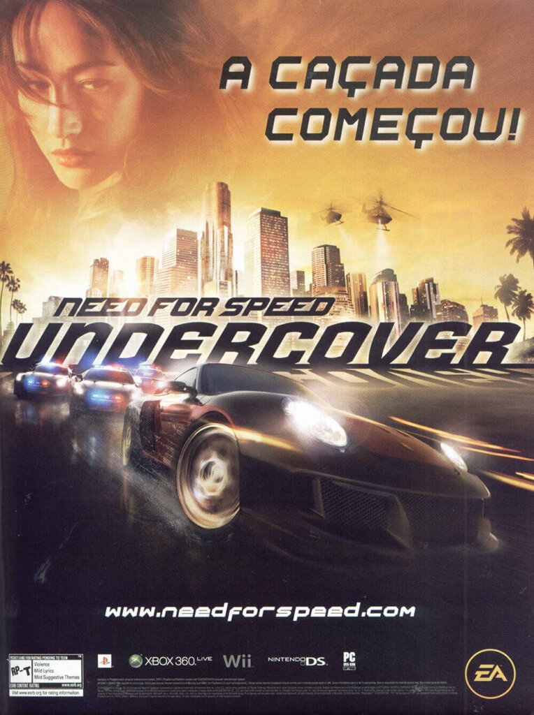 Propaganda Need for Speed Undercover - Dicas & Truques para PlayStation 117 - 2008
