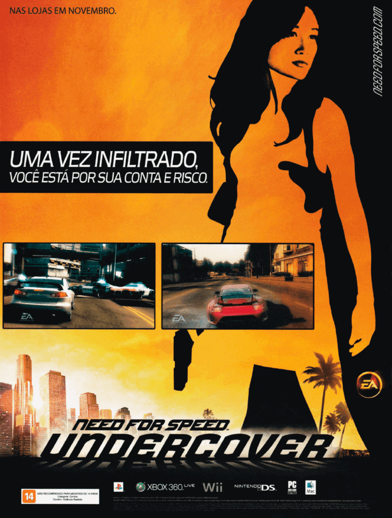Propaganda Need for Speed Undercover - Game Master 45 - 2008