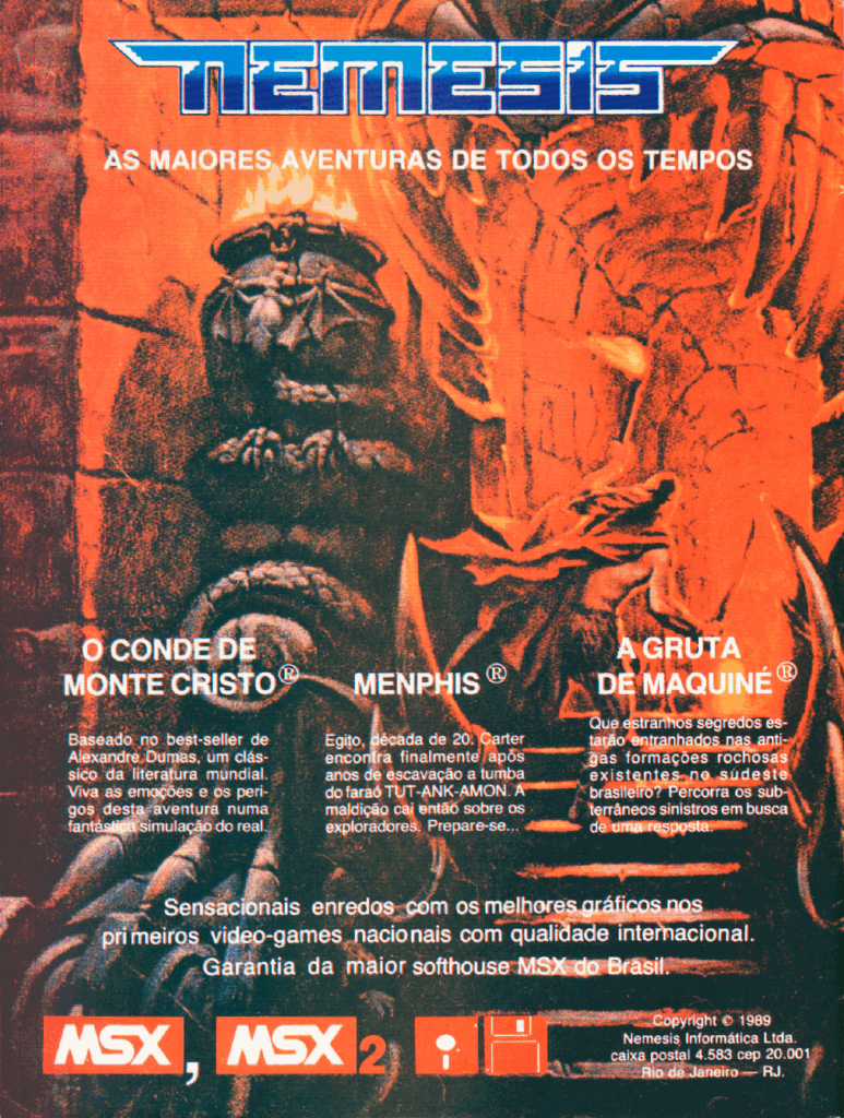 Propaganda Nemesis - MSX Micro 23 - 1989
