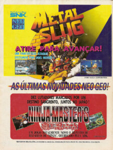 Propaganda Neo Geo - Ação Games 107 - 1996