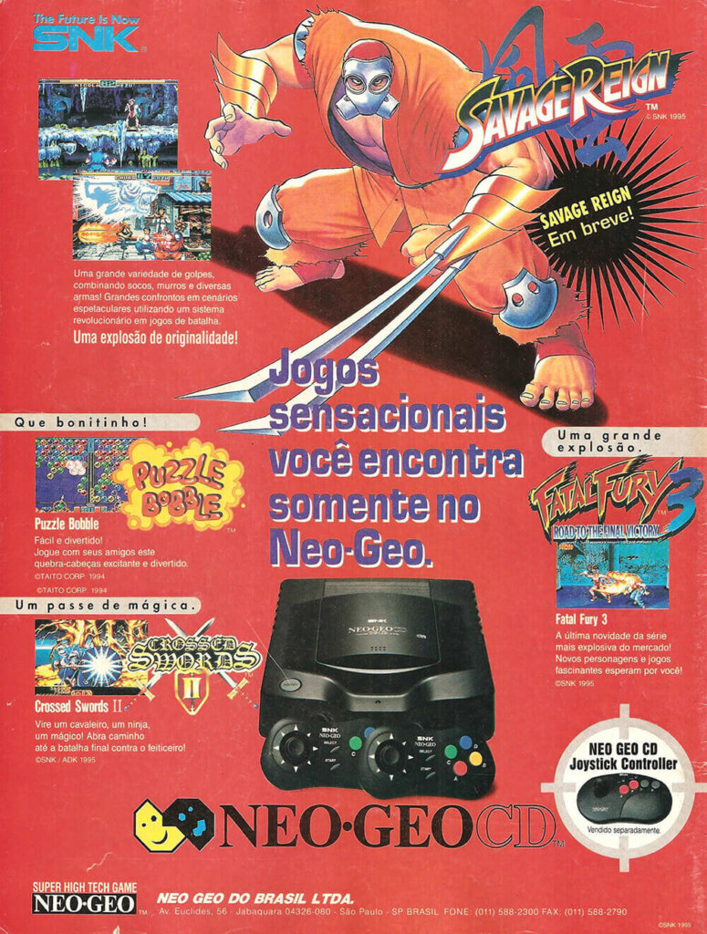 Propaganda Neo Geo CD - SuperGamePower 15 - 1995