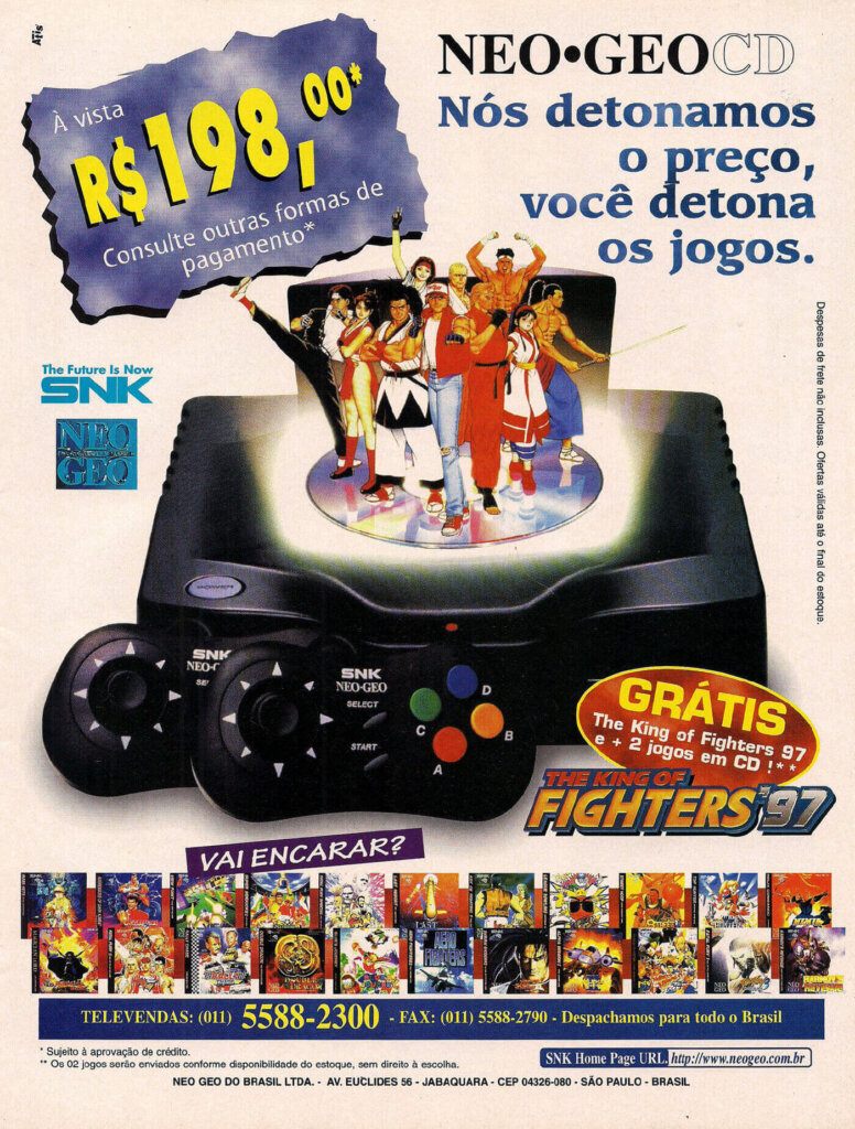 Propaganda Neo Geo CD - SuperGamePower 50 - 1998