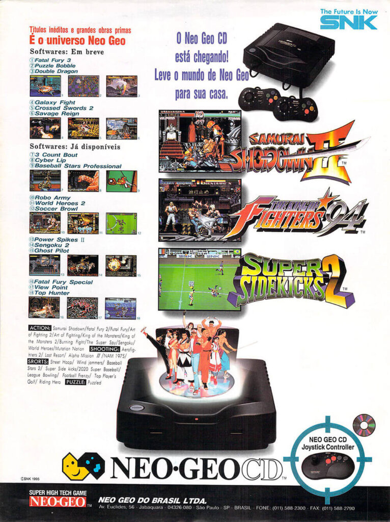 Propaganda Neo Geo CD - VideoGame 1995