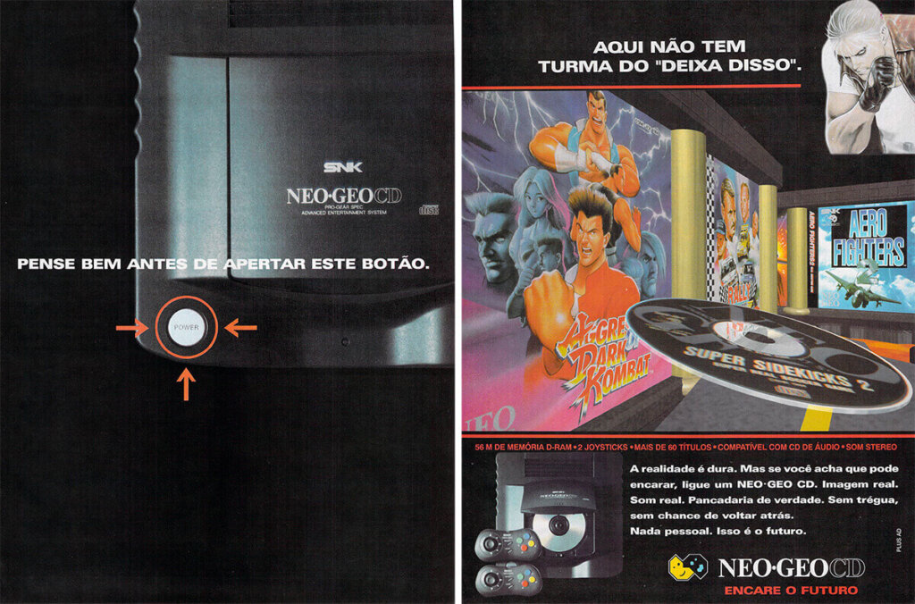 Propaganda Neo Geo CD - VideoGame 54 - 1995