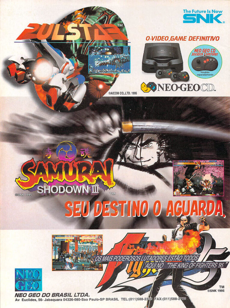 Propaganda Neo Geo CD - VideoGame 56 - 1995