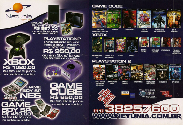 Propaganda Netunia - Dicas & Truques para PlayStation 67 - 2004