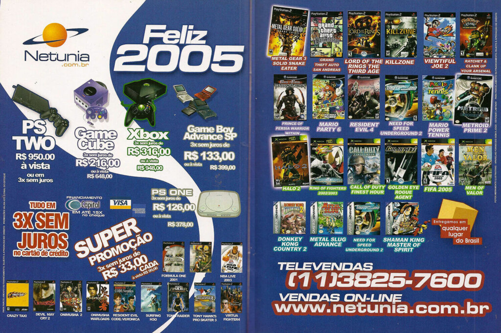 Propaganda Netunia - Dicas & Truques para PlayStation 72 - 2005
