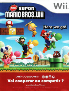 Propaganda New Super Mario Bros Wii - NGamer Brasil 30 - 2009