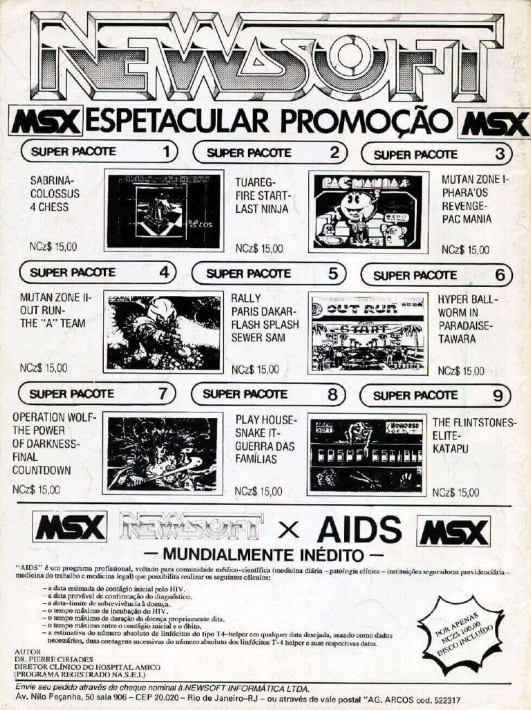 Propaganda Newsoft - CPU 10 - 1989