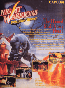 Propaganda Night Warriors Darkstalkers' Revenge - VideoGame 51 - 1995