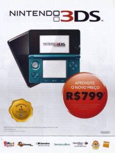 Propaganda Nintendo 3DS - Nintendo Collection 01 - 2011