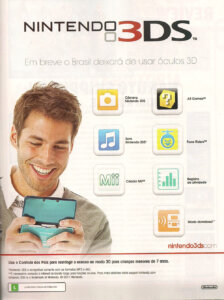 Propaganda Nintendo 3DS - Nintendo World 144 - 2011