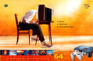 Propaganda Nintendo 64 - Ação Games 110 - 1996