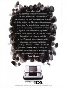 Propaganda Nintendo DS - Nintendo World 76 - 2004