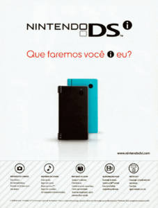 Propaganda Nintendo DSi - Nintendo World 125 - 2009