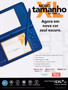 Propaganda Nintendo DSi XL - Nintendo World 136 - 2010