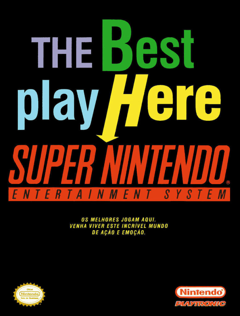 Propaganda Nintendo Playtronic - GamePower 18 - 1993
