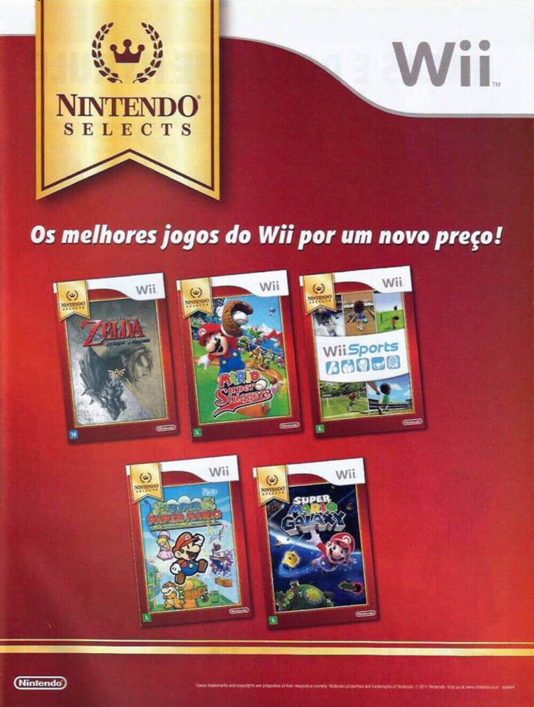 Propaganda Nintendo Selects - Nintendo Collection 01 - 2011