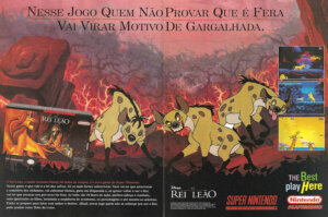 Propaganda O Rei Leão - SuperGamePower 17 - 1995
