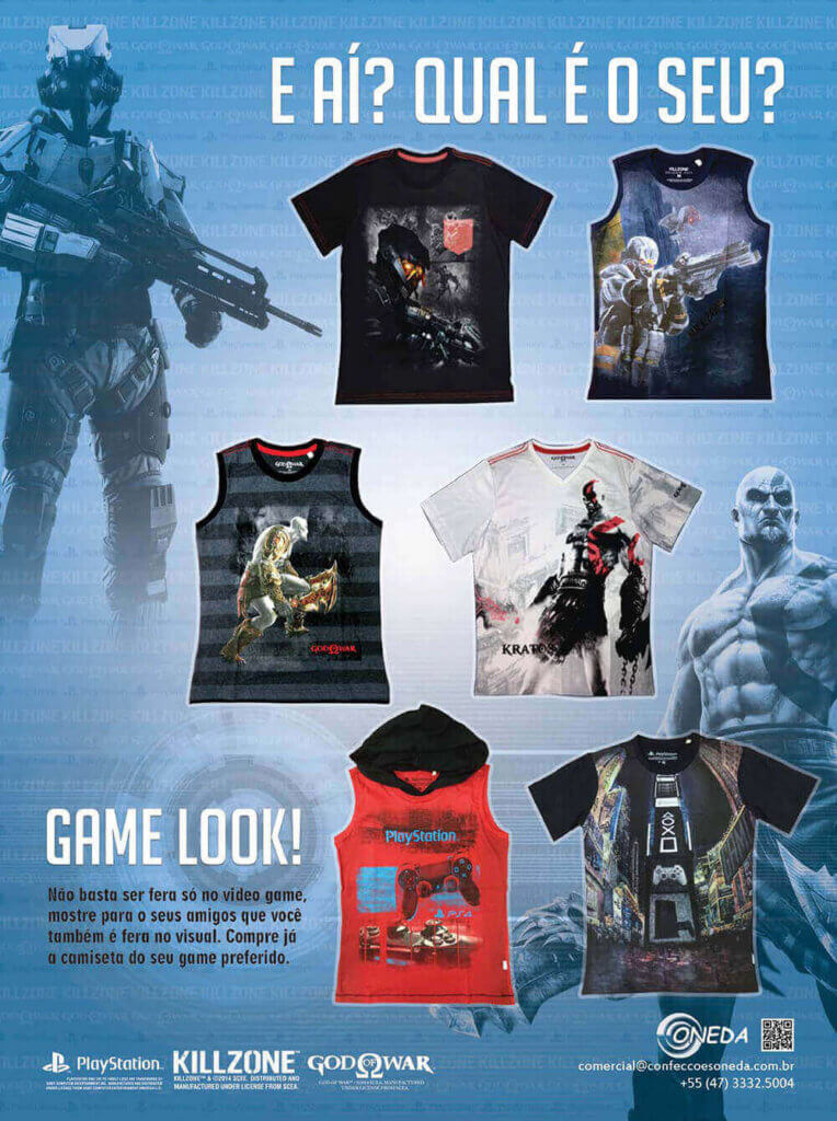 Propaganda Oneda - Revista PlayStation 212 - 2015