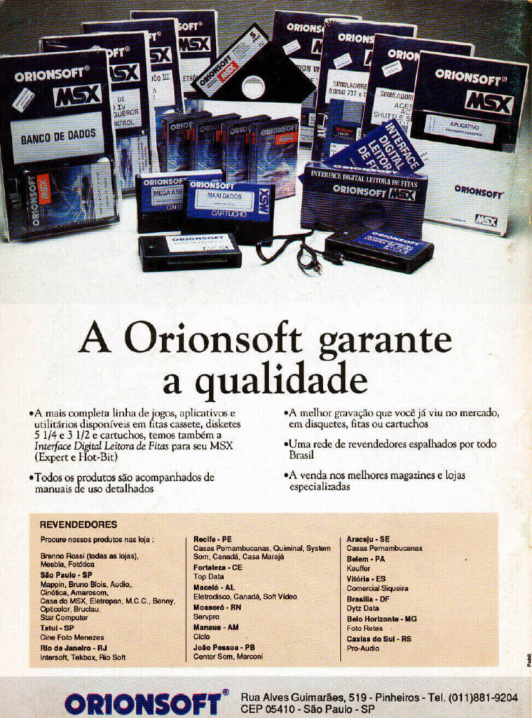 Propaganda Orionsoft - CPU 13 - 1989