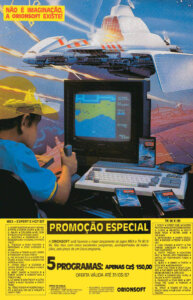 Propaganda Orionsoft - Micro Sistemas 65 - 1987