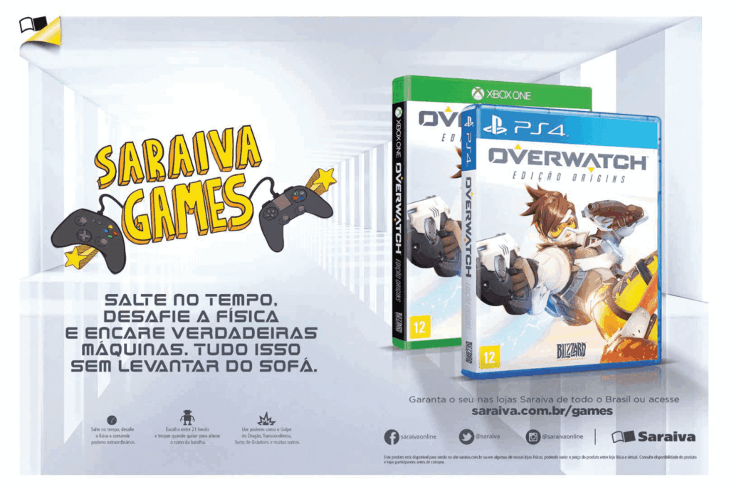 Propaganda Overwatch (Saraiva) - EGW 174 - 2016