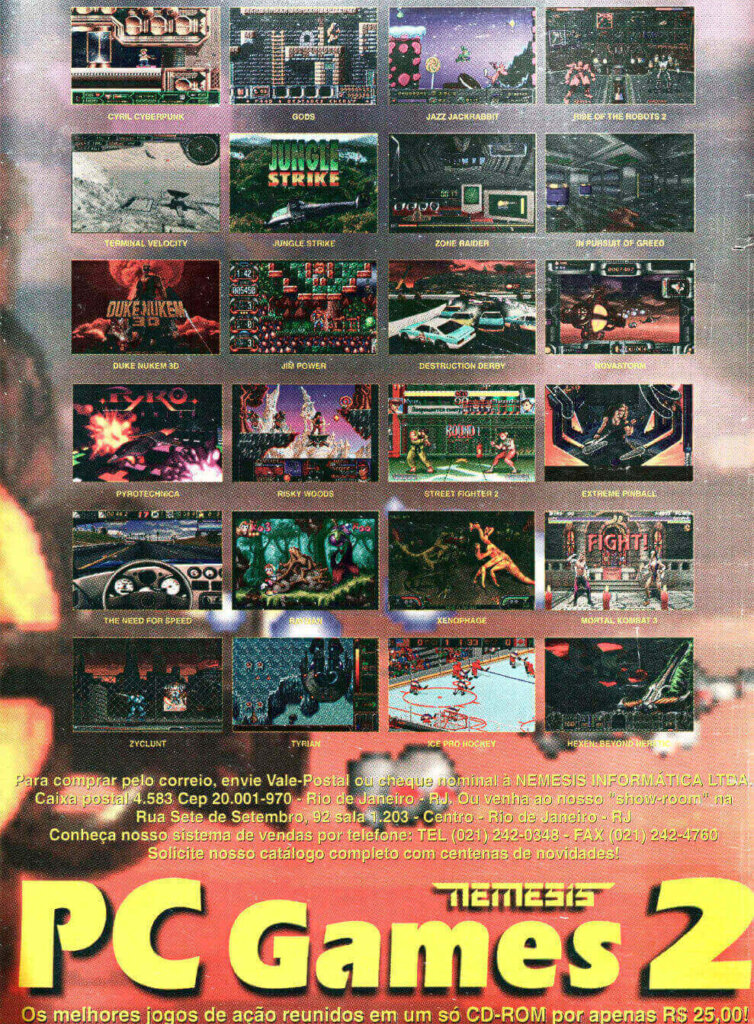 Propaganda PC Games 2 - Micro Sistemas 159 - 1996