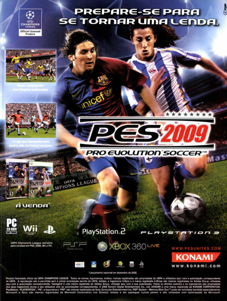 Propaganda PES 2009 - Game Master 47 - 2008