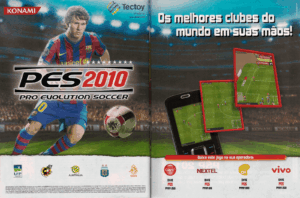 Propaganda PES 2010 Tectoy - EGW 101 - 2010