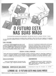 Propaganda PROMICRO - Micro Sistemas 11 - 1982