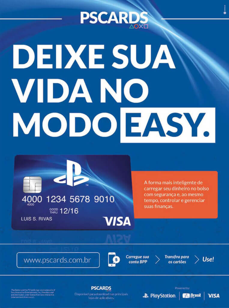 Propaganda PS Cards - Revista PlayStation 224 - 2016