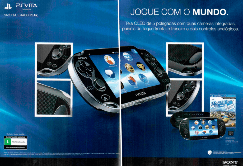 Propaganda PS Vita - Revista PlayStation 160 - 2012