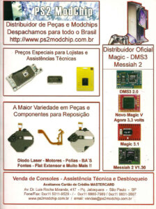 Propaganda PS2 ModChip - Dicas & Truques para PlayStation 60 - 2004