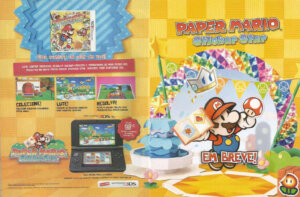 Propaganda Paper Mario Sticker Star - Nintendo World 165 - 2013