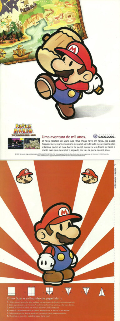 Propaganda Paper Mario and the Thousand-Year Door - Nintendo World 74 - 2004