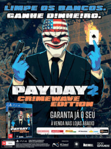Propaganda Payday 2 - Revista Oficial do Brasil 207 - 2015