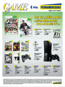 Propaganda Pernambucanas - XBOX 360 85 - 2013