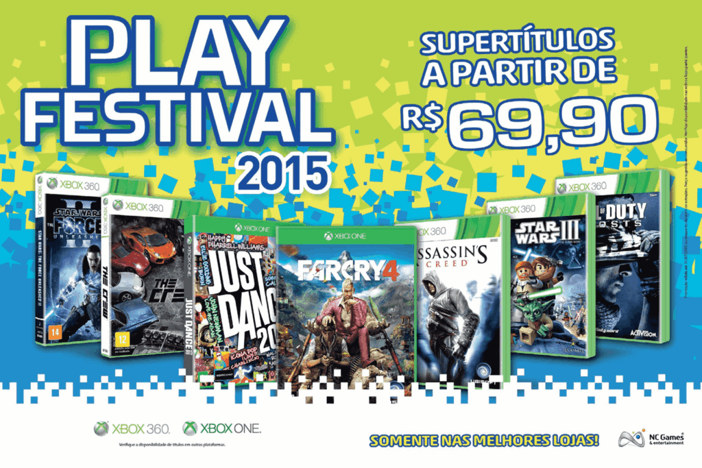 Propaganda Play Festival 2015 - Revista Oficial Xbox 108 - 2015