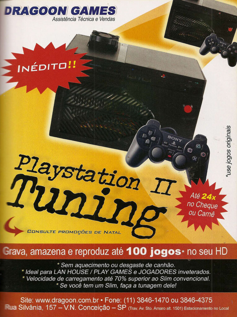 Propaganda PlayStation 2 Tuning (Dragoon Games) - Dicas & Truques para PlayStation 83 - 2005