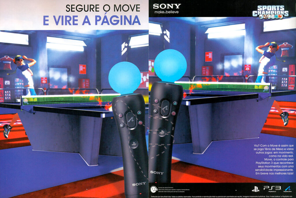 Propaganda PlayStation Move - Dicas & Truques para PlayStation 140 - 2010
