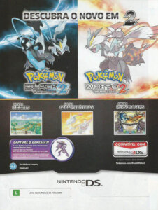 Propaganda Pokémon Black & White 2 - Nintendo World 162 - 2012